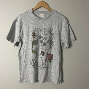 2/$30 Urban Nation Botanicals Oversized Gray T-Shirt Small